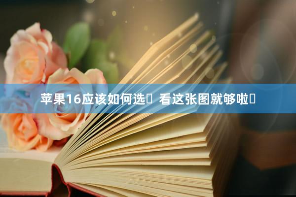 苹果16应该如何选❓看这张图就够啦❗